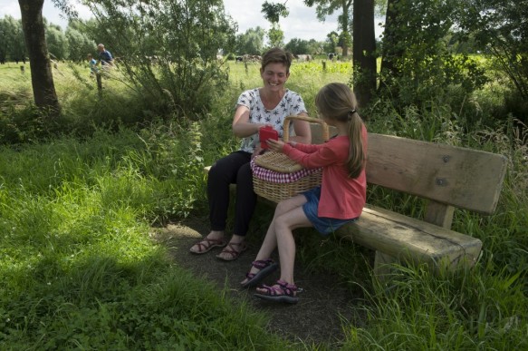 Wandelen langs de Kale.
