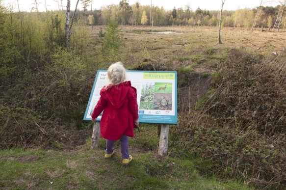 Kind in de natuur