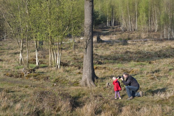 Kind in de natuur