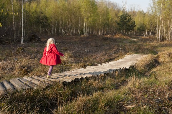 Kind in de natuur