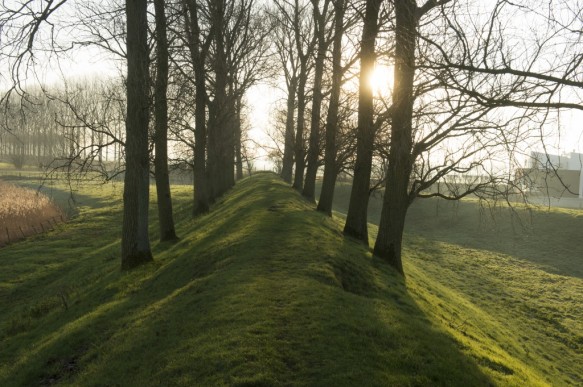 Oude zeedijk