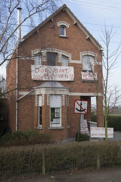Protesthuis te Doel.