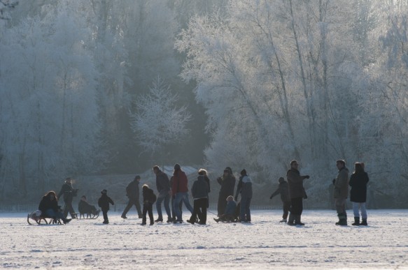 Schaatsen op de Kraenepoel