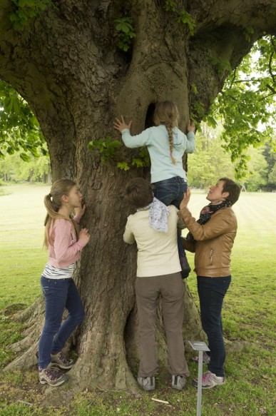 Mensen in de natuur.