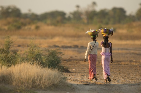 Bewoners van Senegal.