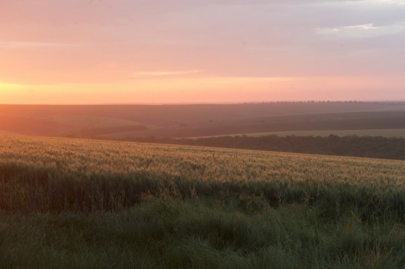 Zonsopkomst in Bulgarije.