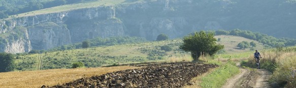 Moutainbiken in Bulgarije.