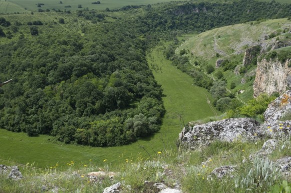 Rusenski Lom natuurreservaat.
