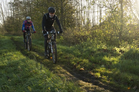 Fietsen langs de Schelde