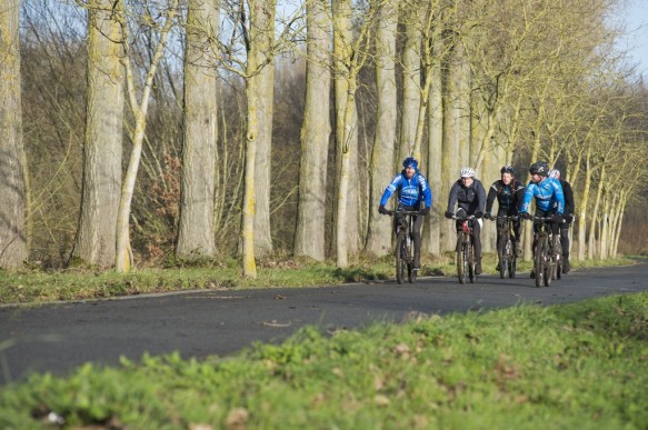 Fietsen langs de Schelde