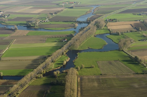 Bentillekreek, Boerekreek en het Leopoldkanaal.
