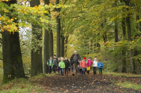 Kinderen in de natuur.