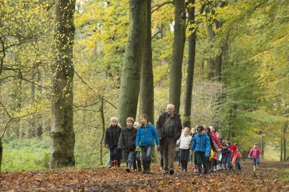 Kinderen in de natuur.