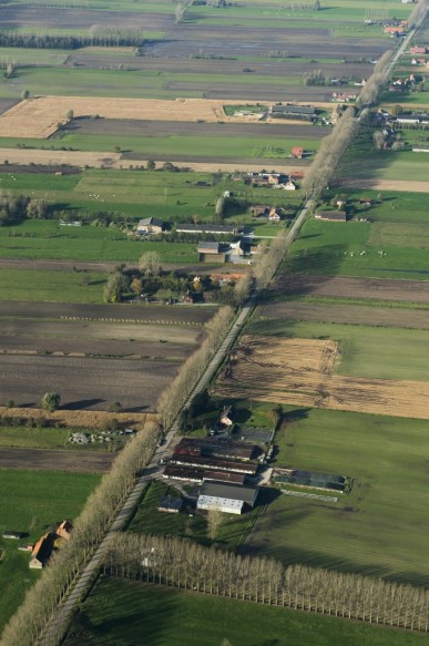 Eerstestraat te Sint-Laureins.