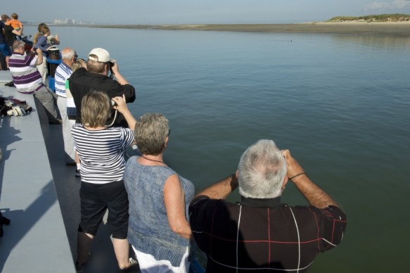 Rondvaart op de Westerschelde.