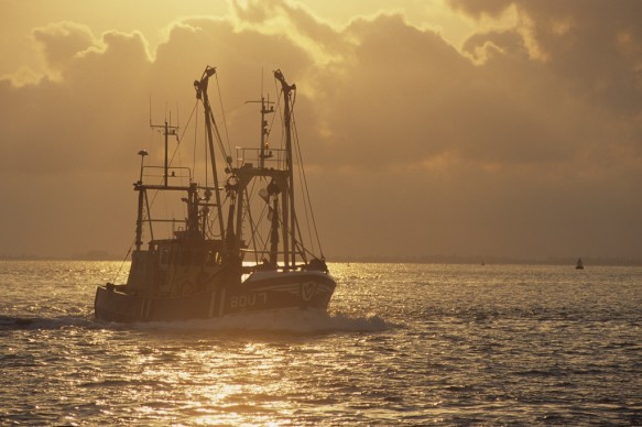 Vissersboot.