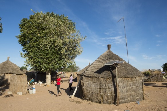 Nederzetting in Senegal.
