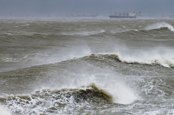 Storm op zee