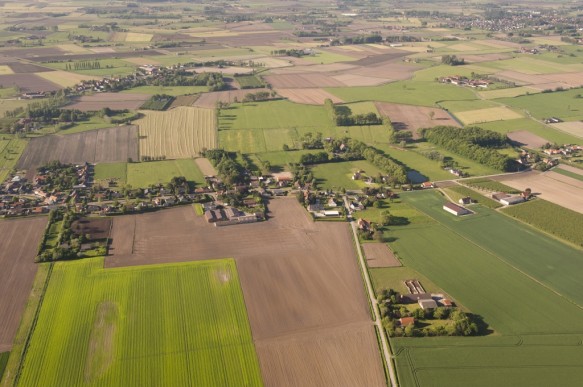 Agrarisch landschap.