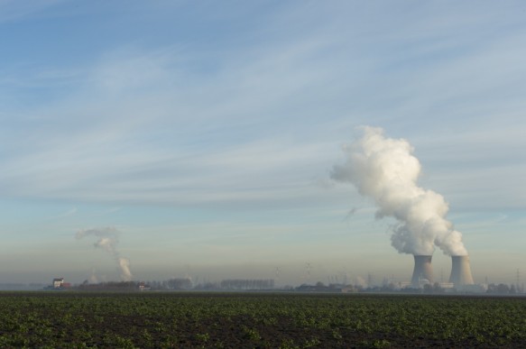 Polder in de omgeving van Doel.