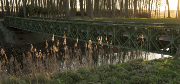 Baileybrug te Sint-Laureins