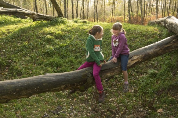 Kind in de natuur