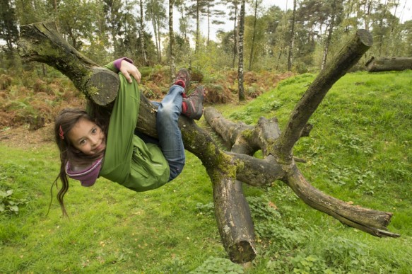kinderen in de natuur.