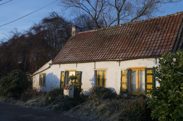 Dijkhuisje in Rapenburg.