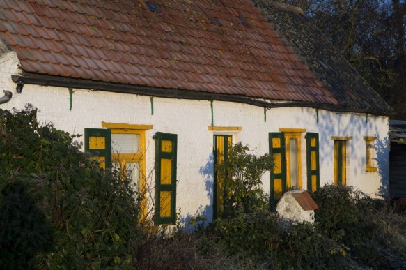 Dijkhuisje in Rapenburg.