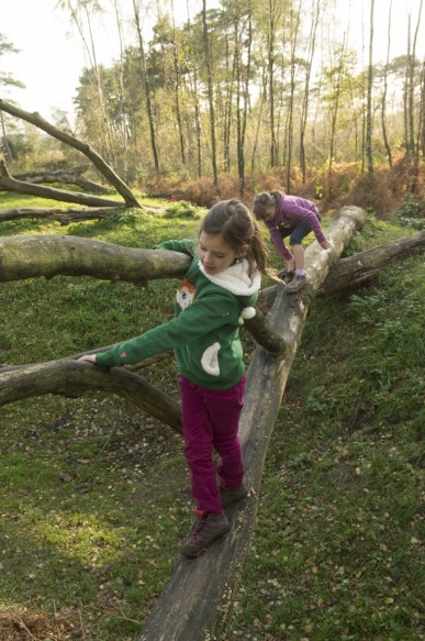 Kinderen in de natuur.