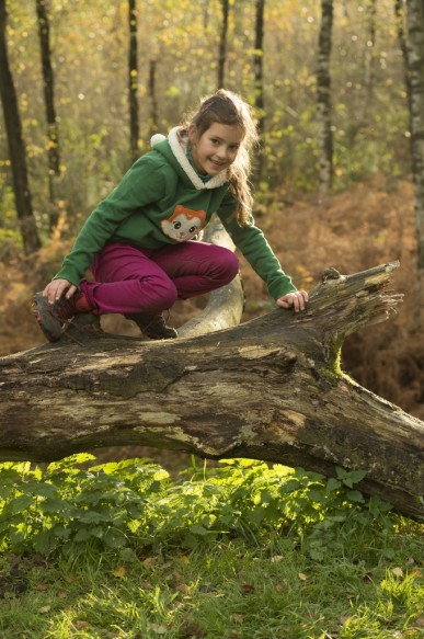 Kinderen in de natuur.