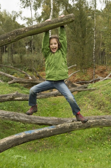Kinderen in de natuur.