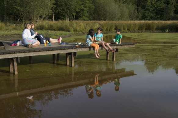 Kinderen in de natuur.
