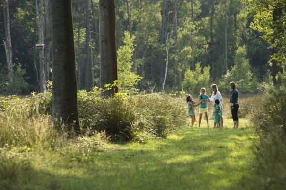 Kinderen in de natuur.